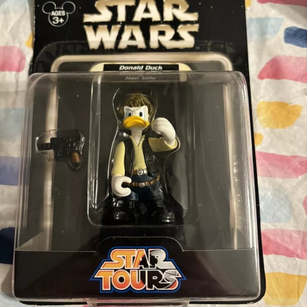 Disney Star Wars Series 1 Donald Duck as Han Solo Series Exclusive